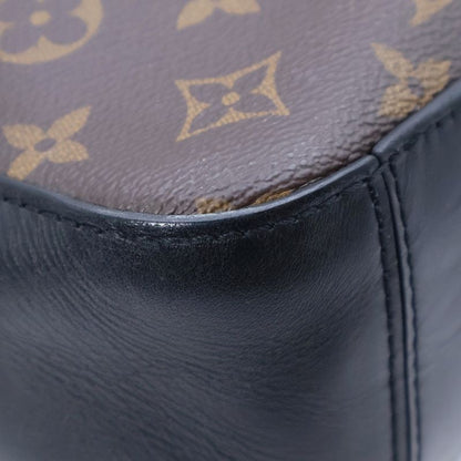 Louis Vuitton Monogram Saintonge Macassar Shoulder Bag Brown PVC X Leather
