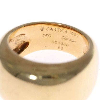 Cartier Nouvelle Vague Ring Au750 18K YG Yellow Gold Ring Vintage