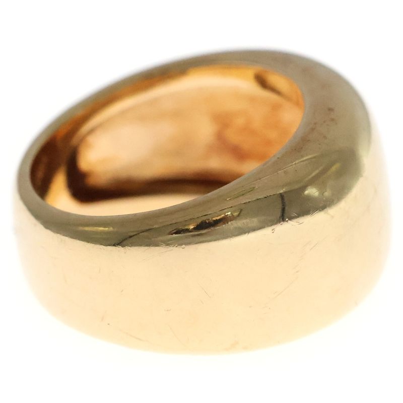 Cartier Nouvelle Vague Ring Au750 18K YG Yellow Gold Ring Vintage