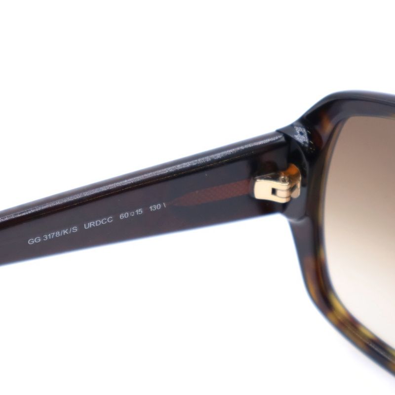 Gucci Interlocking G Sunglasses In Brown 3178