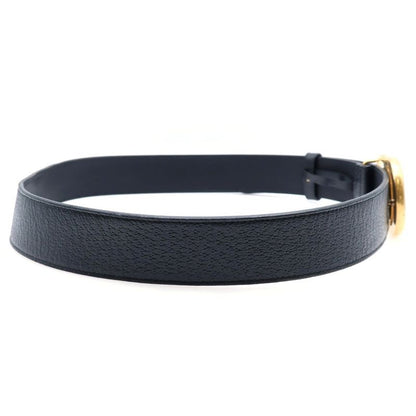 Gucci GG Marmont Buckle Leather Belt Black 40683