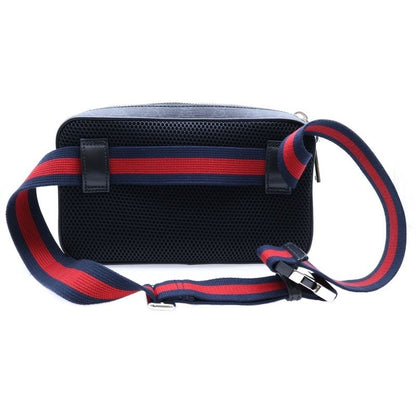 Gucci GG Supreme Canvas Small Belt Bag Black 792094 Fadjm