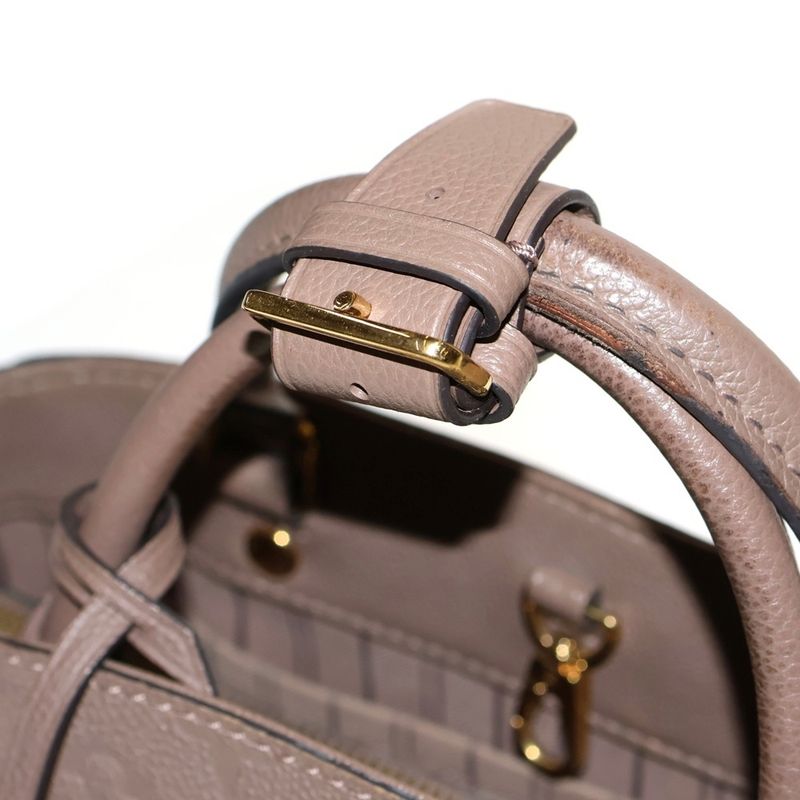 Louis Vuitton Monogram Empreinte Montaigne MM 2WAY Bag Handbag Tote Shoulder