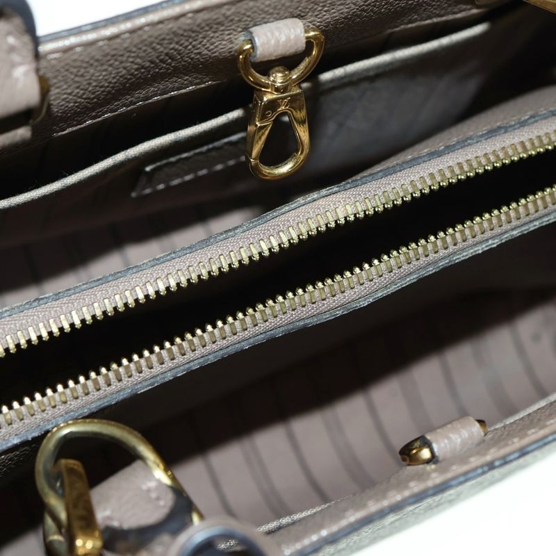 Louis Vuitton Monogram Empreinte Montaigne MM 2WAY Bag Handbag Tote Shoulder