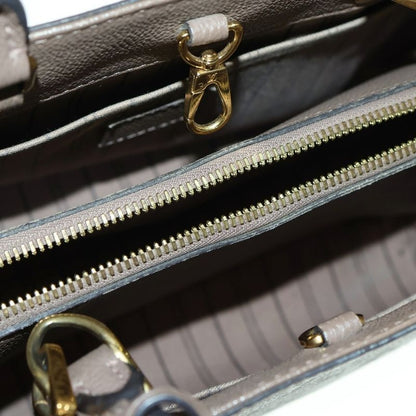 Louis Vuitton Monogram Empreinte Montaigne MM 2WAY Bag Handbag Tote Shoulder