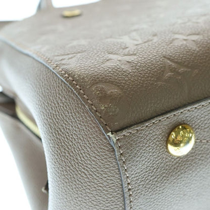 Louis Vuitton Monogram Empreinte Montaigne MM 2WAY Bag Handbag Tote Shoulder