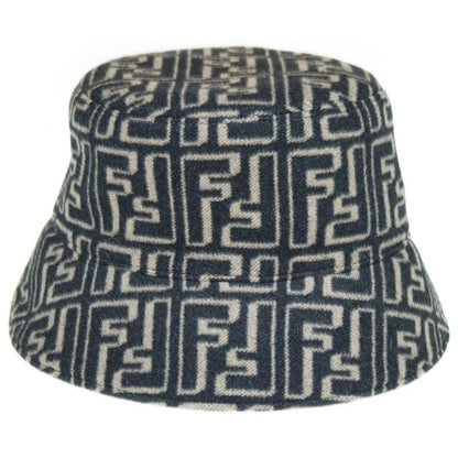 Fendi Zucca Wool Allover Bucket Hat Fxq801 ALG U Beige