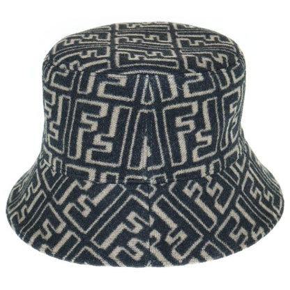 Fendi Zucca Wool Allover Bucket Hat Fxq801 ALG U Beige