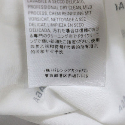 Balenciaga 18SS Logo Pattern Front Pocket Button-down Short-sleeved Shirt