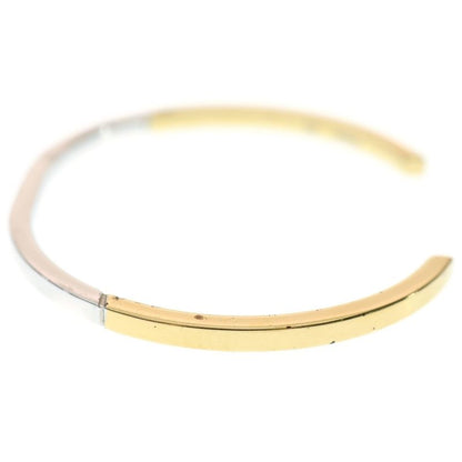 Celine Simple Form Two-tone Bracelet Bangle Silver/gold