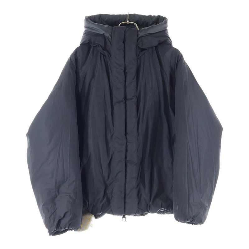 Louis Vuitton 19AW Monogram Quilted Reversible Nylon Puffer Cotton Hooded