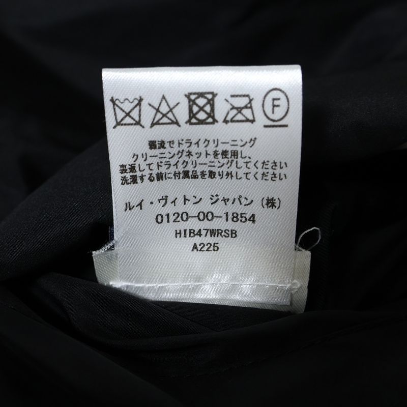 Louis Vuitton 19AW Monogram Quilted Reversible Nylon Puffer Cotton Hooded