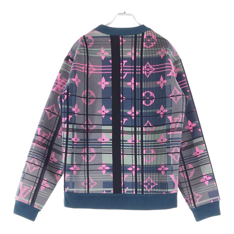Louis Vuitton Monogram Jacquard Crewneck Monogram Jacquard Sweatshirt Long