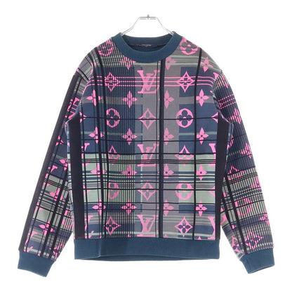 Louis Vuitton Monogram Jacquard Crewneck Monogram Jacquard Sweatshirt Long
