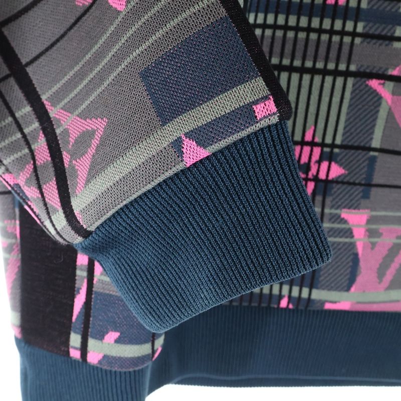 Louis Vuitton Monogram Jacquard Crewneck Monogram Jacquard Sweatshirt Long
