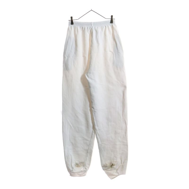 Balenciaga Sweatpants B Logo Embroidered Sweatpants White 542677 Tcv32