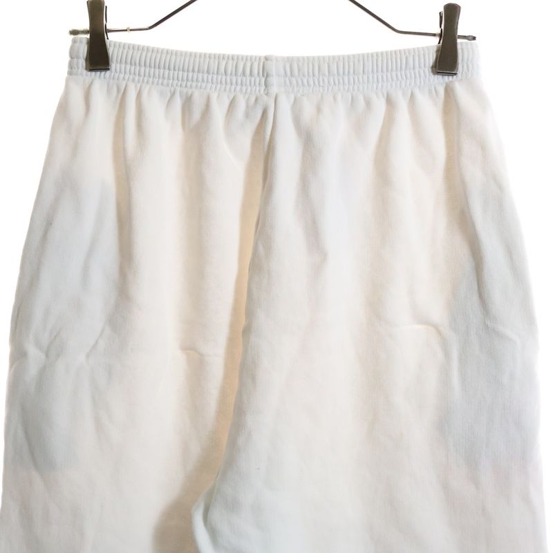 Balenciaga Sweatpants B Logo Embroidered Sweatpants White 542677 Tcv32