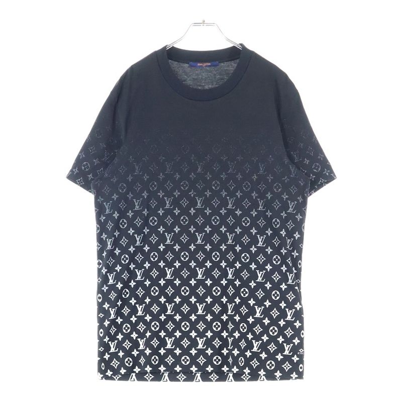 Louis Vuitton 21AW Monogram Gradient Pattern Print Crewneck Short-sleeved