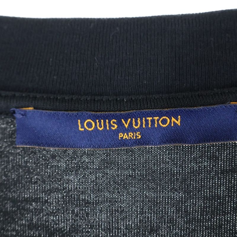 Louis Vuitton 21AW Monogram Gradient Pattern Print Crewneck Short-sleeved