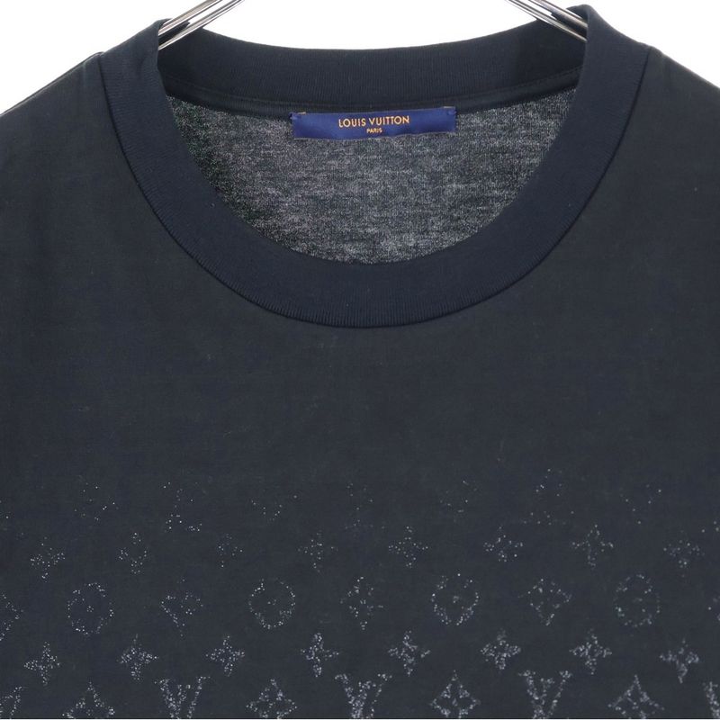 Louis Vuitton 21AW Monogram Gradient Pattern Print Crewneck Short-sleeved