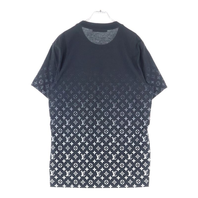 Louis Vuitton 21AW Monogram Gradient Pattern Print Crewneck Short-sleeved