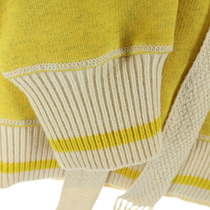 Loewe Anagram Logo Embroidered Pullover Sweatshirt Hoodie Yellow S359341xa9