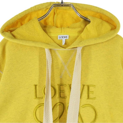 Loewe Anagram Logo Embroidered Pullover Sweatshirt Hoodie Yellow S359341xa9