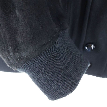 Louis Vuitton 25AW Mixed Leather Varsity Blouson Mixed Suede Leather Monogram