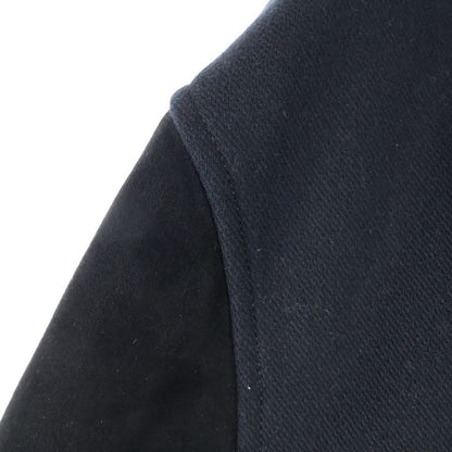 Louis Vuitton 25AW Mixed Leather Varsity Blouson Mixed Suede Leather Monogram