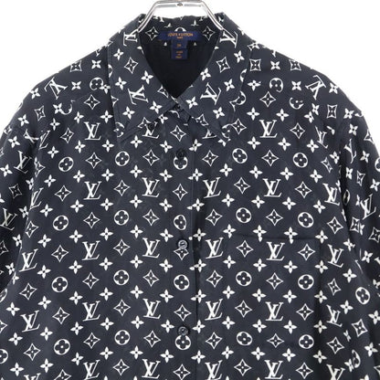 Louis Vuitton Monogram Silk Shirt Rw221w RXU Fmbl14 Monogram Silk Long Sleeve