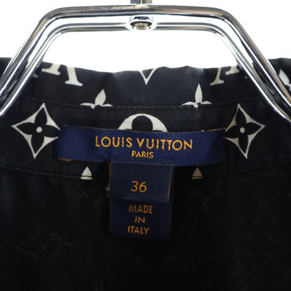 Louis Vuitton Monogram Silk Shirt Rw221w RXU Fmbl14 Monogram Silk Long Sleeve