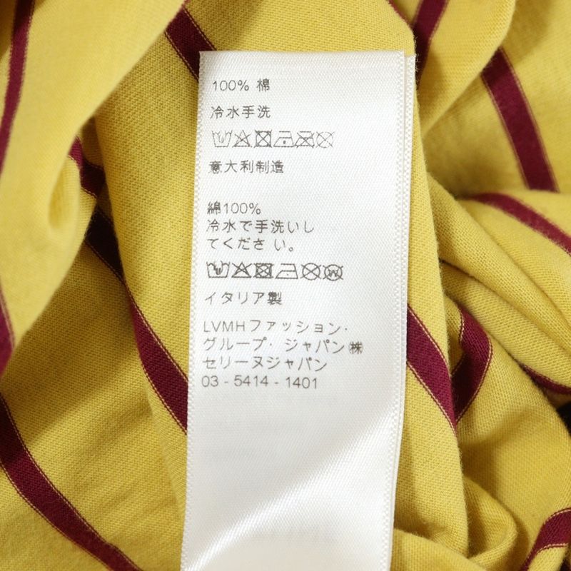 Celine 20SS Striped Flocke Logo Tee 2x309810i Striped Flocke Logo Striped Short