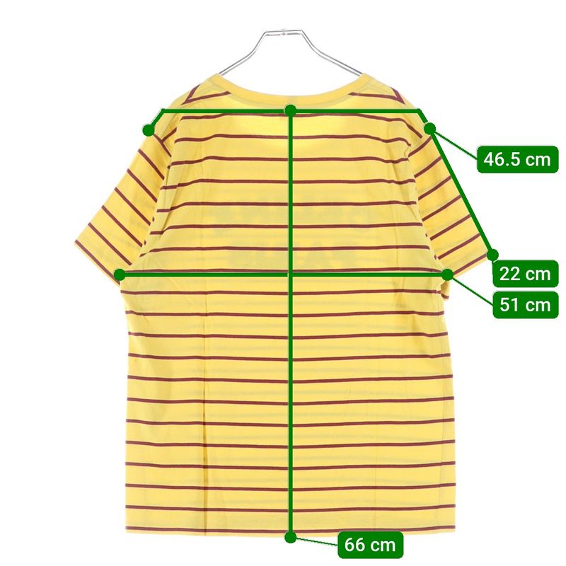 Celine 20SS Striped Flocke Logo Tee 2x309810i Striped Flocke Logo Striped Short