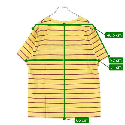 Celine 20SS Striped Flocke Logo Tee 2x309810i Striped Flocke Logo Striped Short