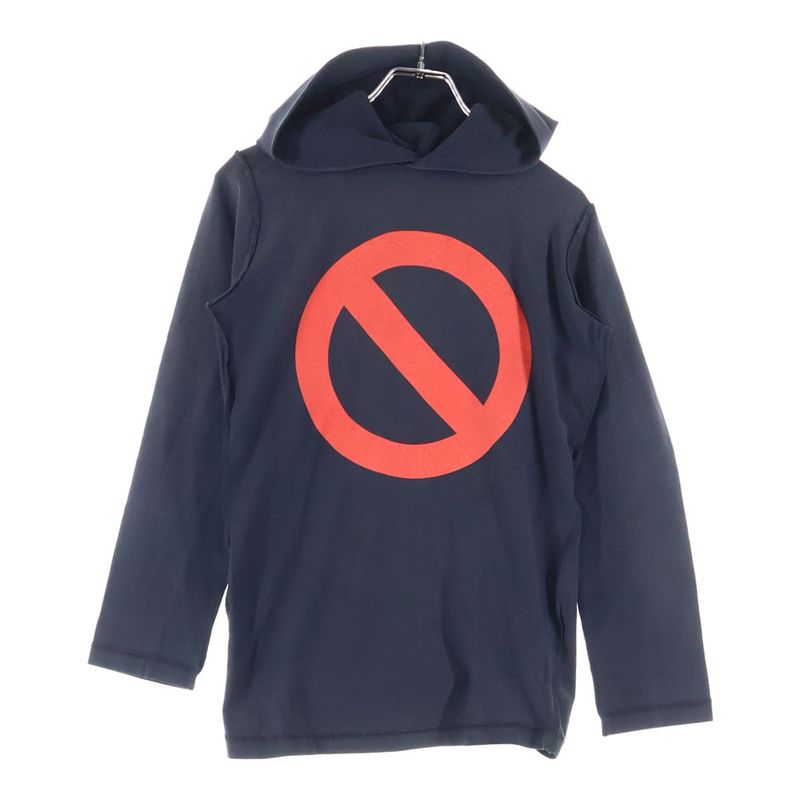 Balenciaga × Bfrnd Long-sleeve Hooded T-shirt With Logo Print Neck Holder Black