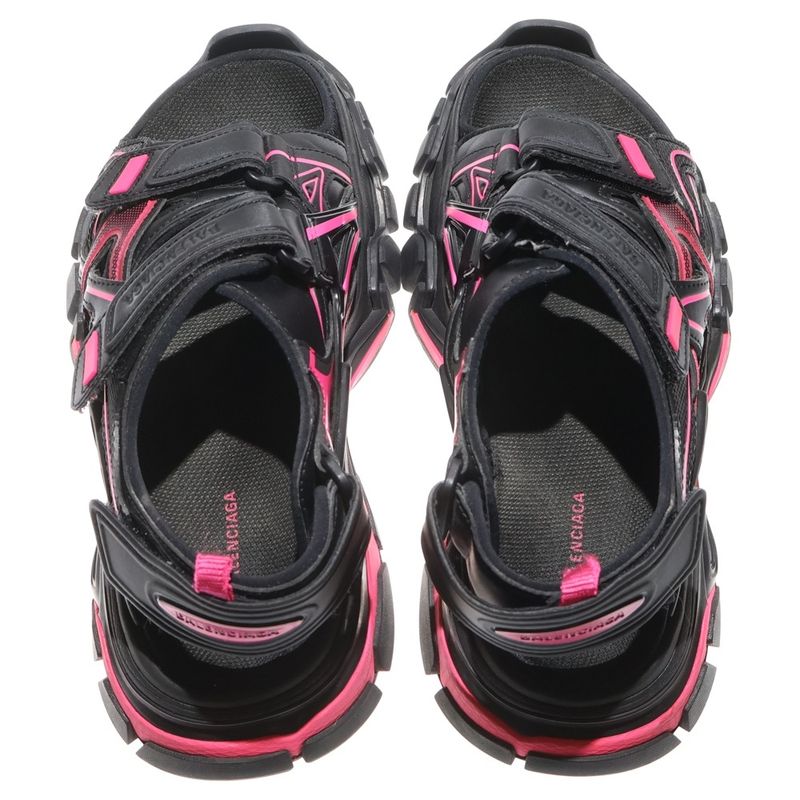 Balenciaga Track Sandal Women's Black/pink 617543