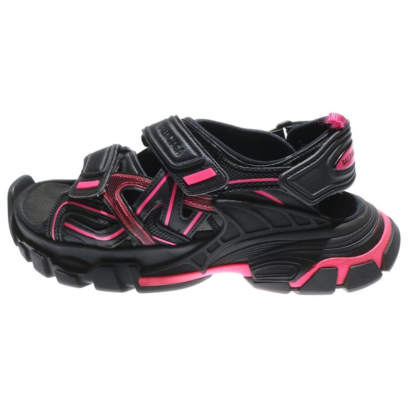 Balenciaga Track Sandal Women's Black/pink 617543