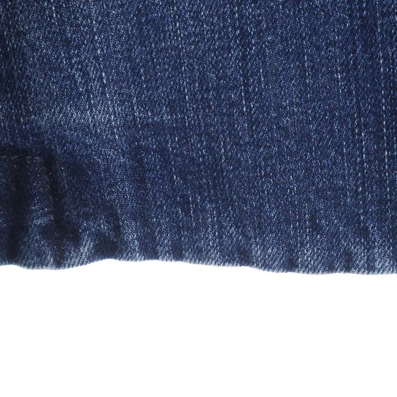 Christian Dior BEE Logo Embroidery Washed Denim 3B Tailored Jacket Indigo Women