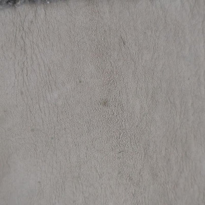 Chanel 00AW Lambskin Sheer Ring Mouton Leather Shell Button Boa Lining Long