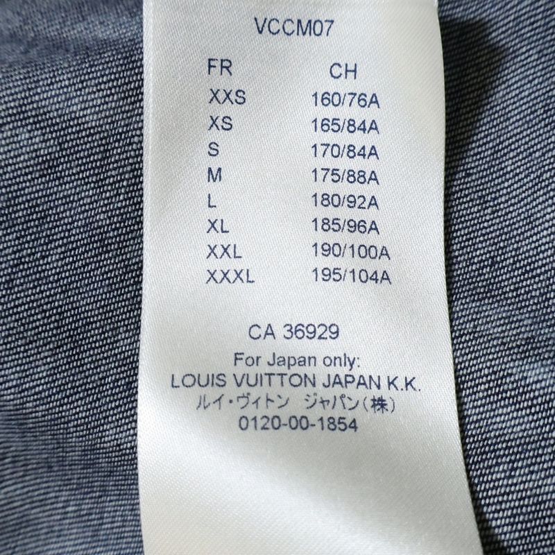 Louis Vuitton 20AW × NIGO Monogram Wave Giant Damier Flannel Long Sleeve Shirt