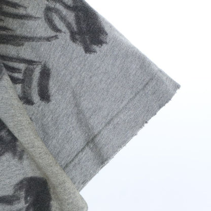 Balenciaga 23SS 1300 Skater Destroyed Badge Short Sleeve T-shirt Cut And Sewn