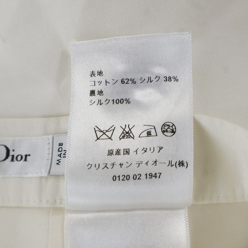 Christian Dior Silk-blend Cotton Culottes Mini Skirt Short Half Pants Shorts