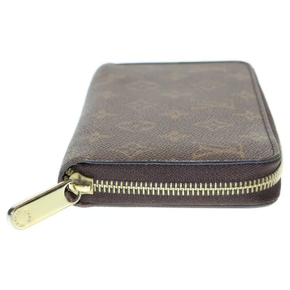 Louis Vuitton Monogram Zippy Wallet Brown PVC M42616 Wallet