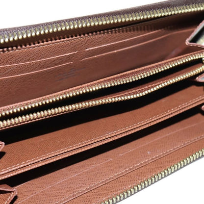 Louis Vuitton Monogram Zippy Wallet Brown PVC M42616 Wallet