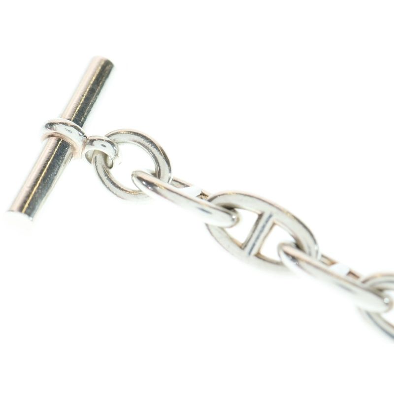 Hermes Chaine D'ancre GM 15link Chaine D'ancre GM Bracelet Silver