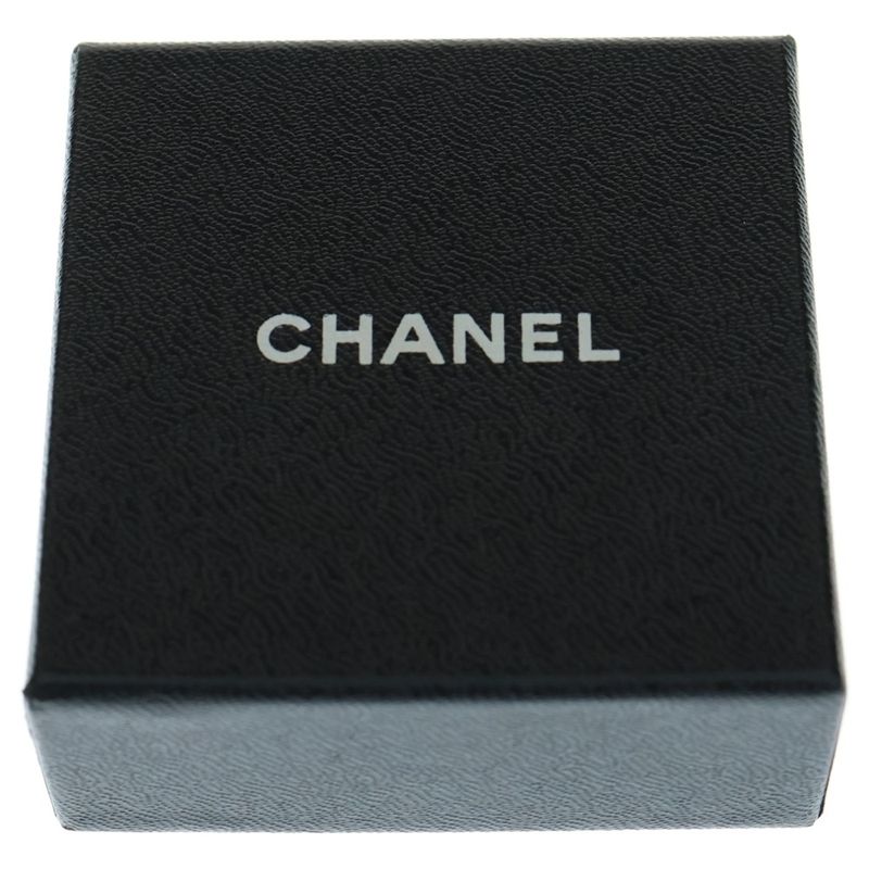 Chanel Logo Faux Pearl Earrings 95A GP Gold Accessories