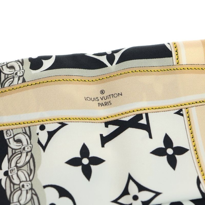 Louis Vuitton Bandeau Monogram Confidential Black Silk M78656