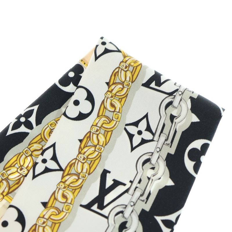 Louis Vuitton Bandeau Monogram Confidential Black Silk M78656