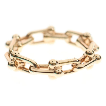 Tiffany & Co Hardware Micro Ring Au750pg Pink Gold Ring Jewelry