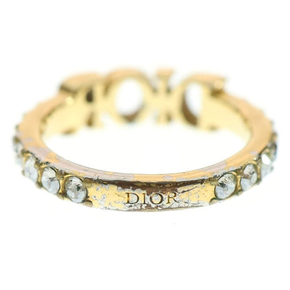 DIOR Dio(r)evoution Ring With Logo Stone Ring Women's Gold R1009dvocy_d301